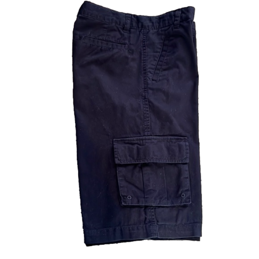 Roots Unisex Kids Cargo Chino Shorts Black Size 12 - Picture 2 of 6